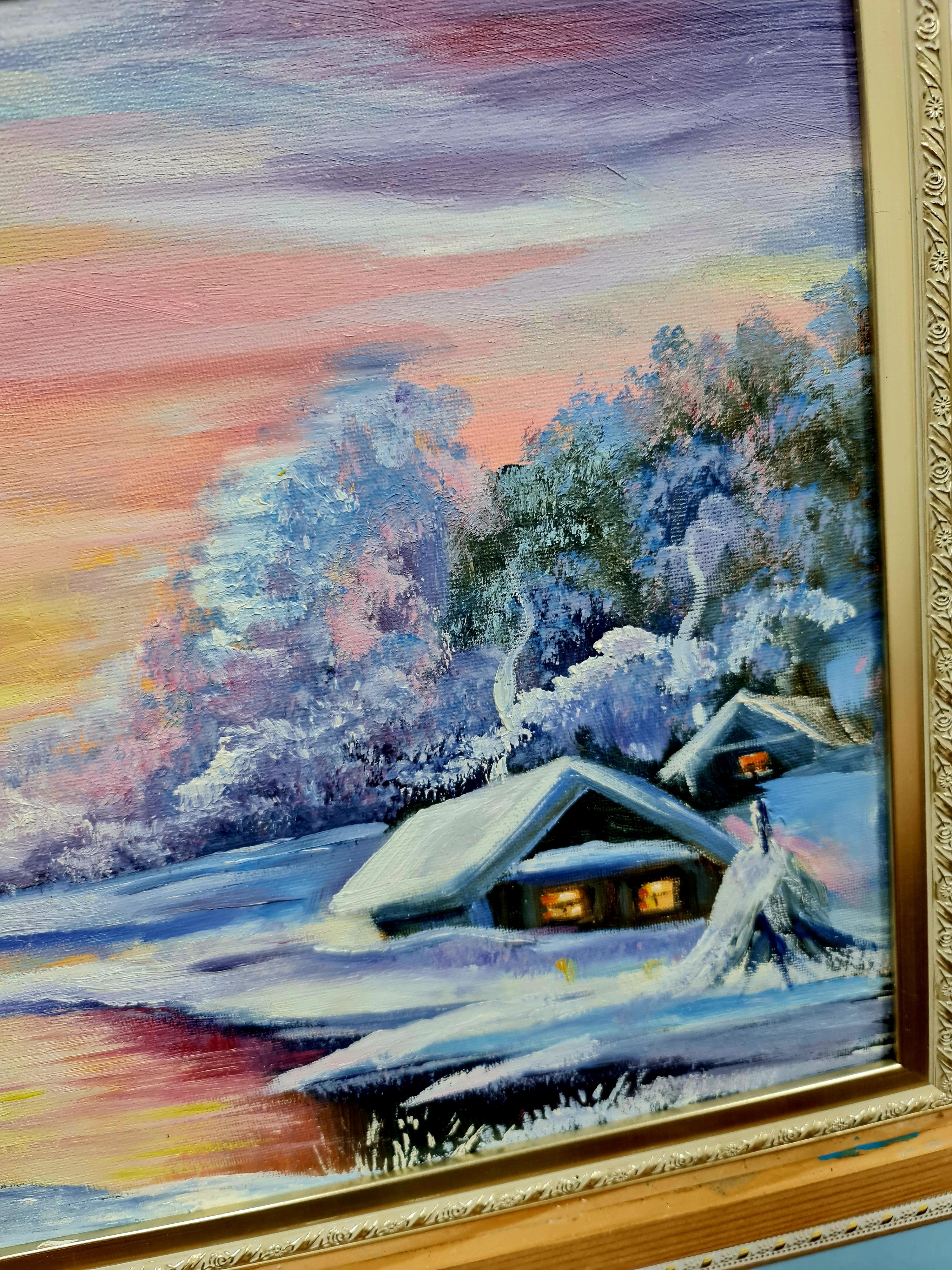 Invierno en el pueblo