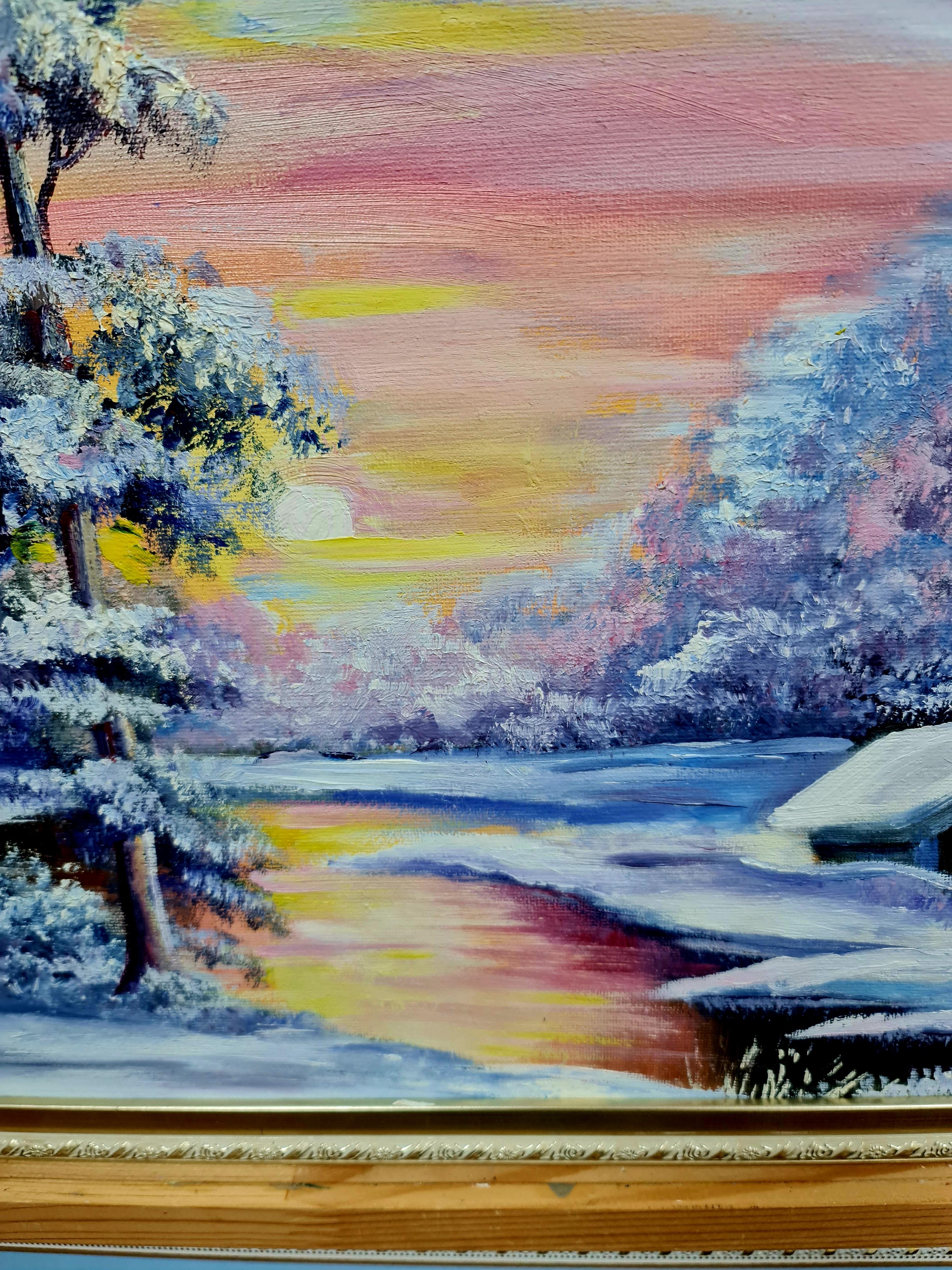 Invierno en el pueblo