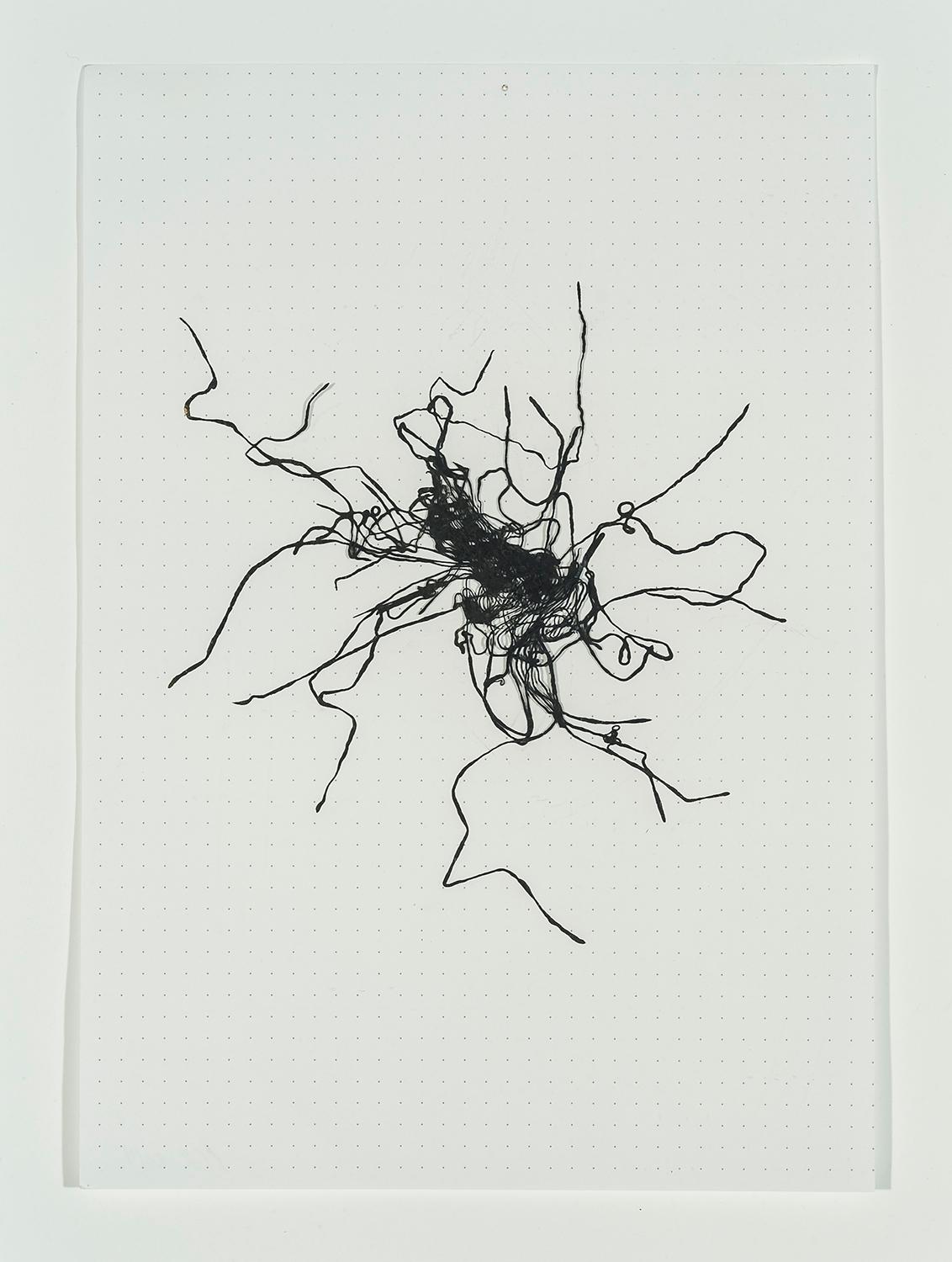 Untitled (Small Drawing #3) - Mixed Media Art by Lily Cox-Richard