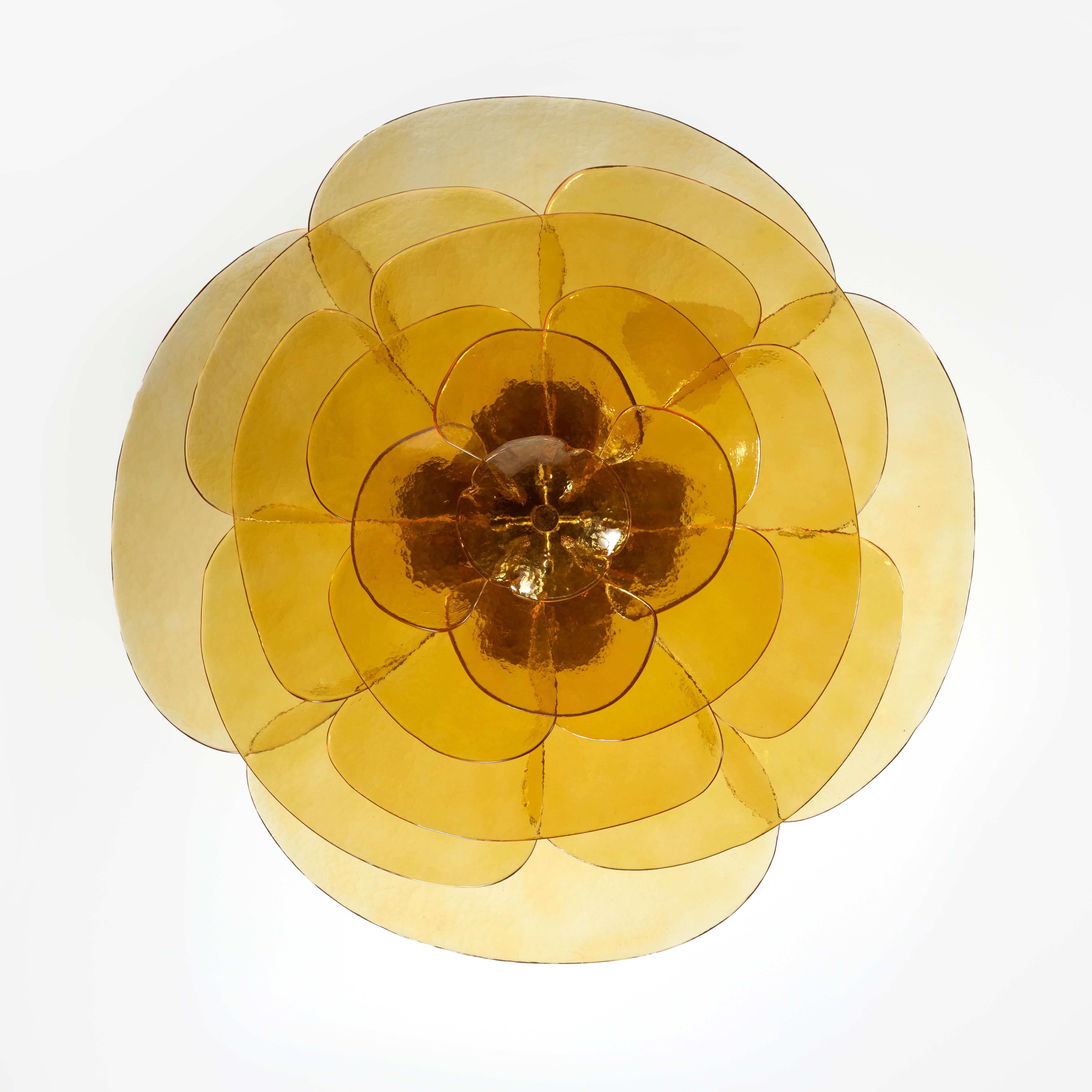 lilypad chandelier