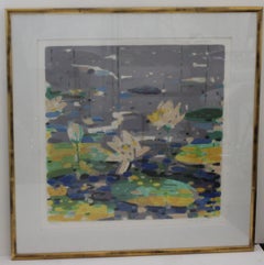 Lilypond Serigraph by Pang Jen