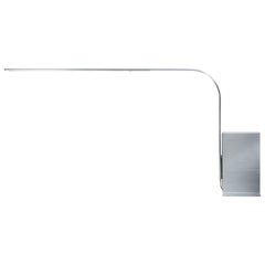 Lim L Table Lamp in Brushed Silver by Pablo Designs