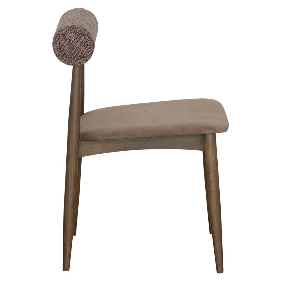Portuguese Lima Post Modern wood Dinning Chair Dovain Studio For Sale
