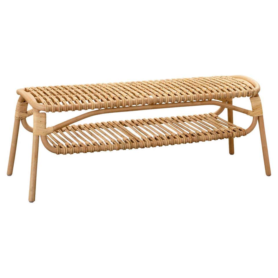 Lima Rattan Stool For Sale at 1stDibs