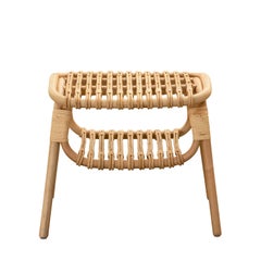 Lima Rattan Stool