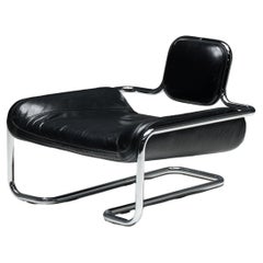'Limande' Low Easy Chair by Kwok Hoi Chan, France, 1970s