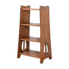 Limbert Antique Mission Oak Arts & Crafts Bookcase or Magazine Stand, Circa 1900