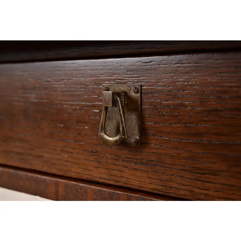 Scrivania Mission Arts & Crafts di Limbert in Oak, appena rifinita in vendita 2