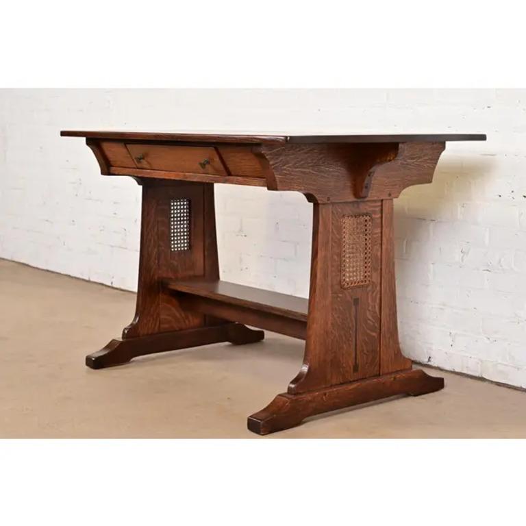 A rare and exceptional antique Mission or Arts & Crafts period 