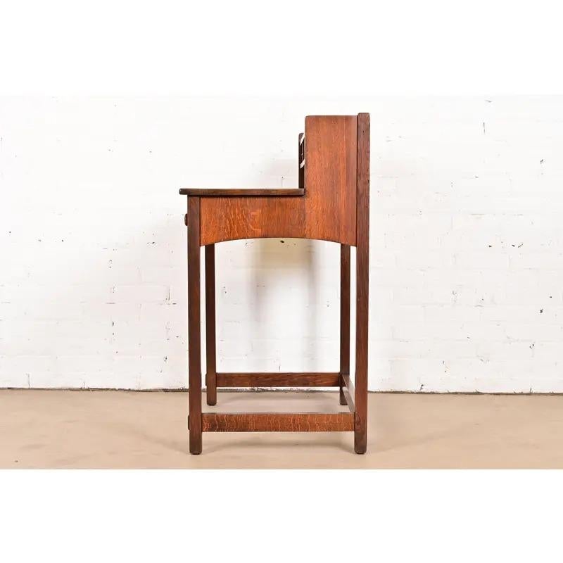 Scrivania Mission Arts & Crafts di Limbert, circa 1910 in vendita 3