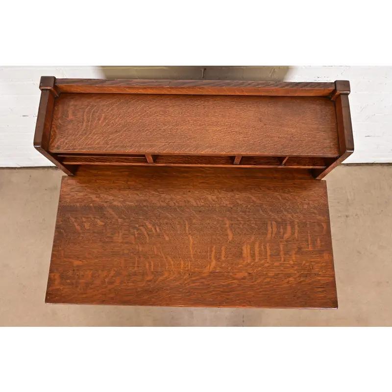 Scrivania Mission Arts & Crafts di Limbert, circa 1910 in vendita 2