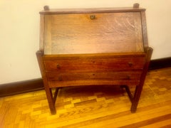 Limbert Drop Front Desk & Chair Set - Signed ! - W7364