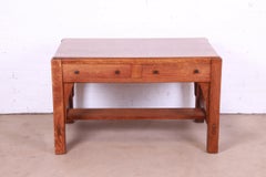 Limbert Mission Oak Arts & Crafts Desk or Library Table, Circa 1900