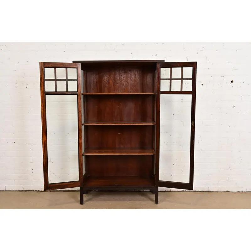 XX secolo Mobile libreria in stile Limbert, Mission Arts & Crafts, Circa 1900 in vendita