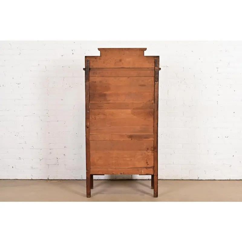 Libreria Mission Arts & Crafts in stile Limbert in quercia, circa 1905 in vendita 2