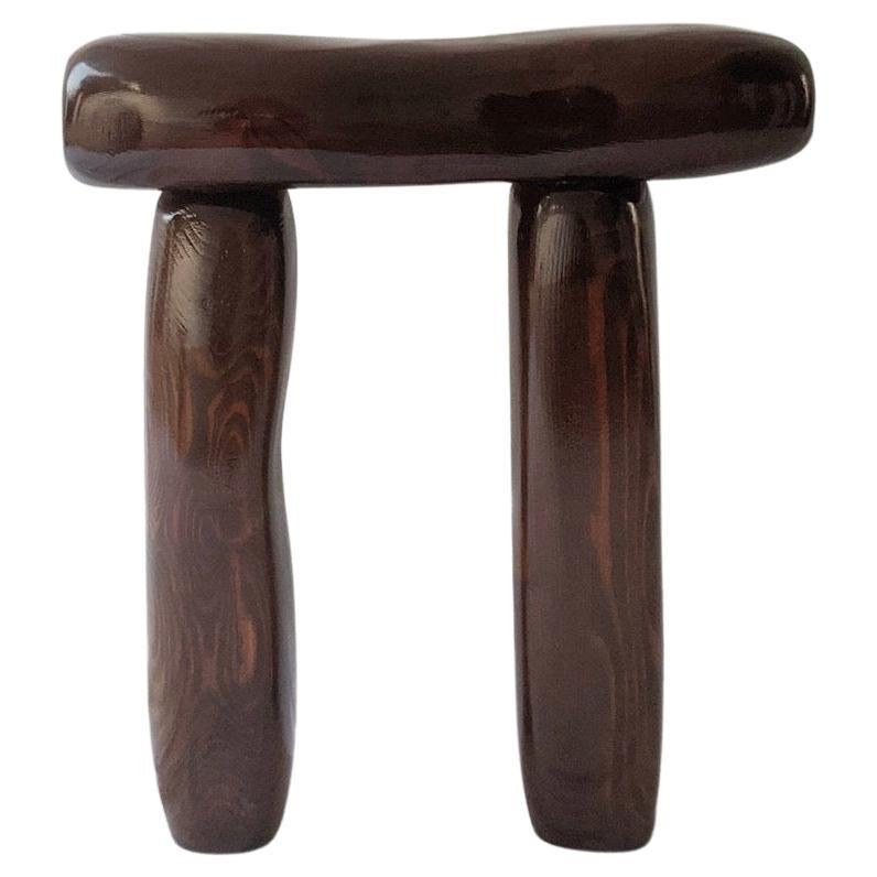 Limbs Wood Stool by the Stone by the Door 'American oak version' For Sale
