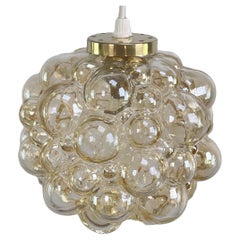Limburg ceiling lamp Helena Tynell BUBBLE Amber 60s