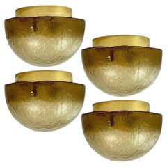 Limburg Flush Mount Mushroom Shape, 1970s
