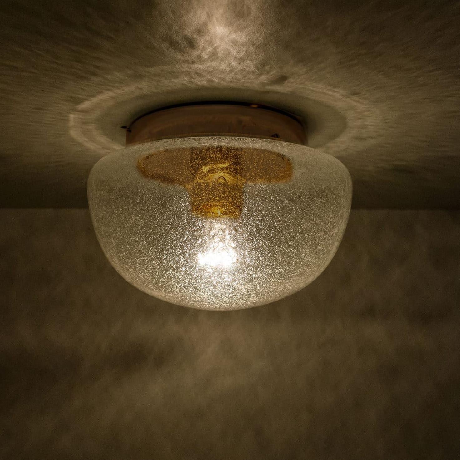 Applique ou lampe encastrée Limburg en forme de champignon, 1970 en vente 2
