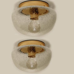 Limburg Flush Mount or Wall Light Mushroom Shape, 1970s