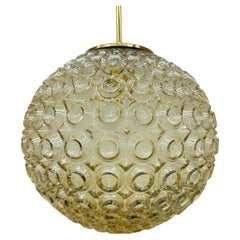 Limburg Glashütte bubble glass pendant light , 1970’s
