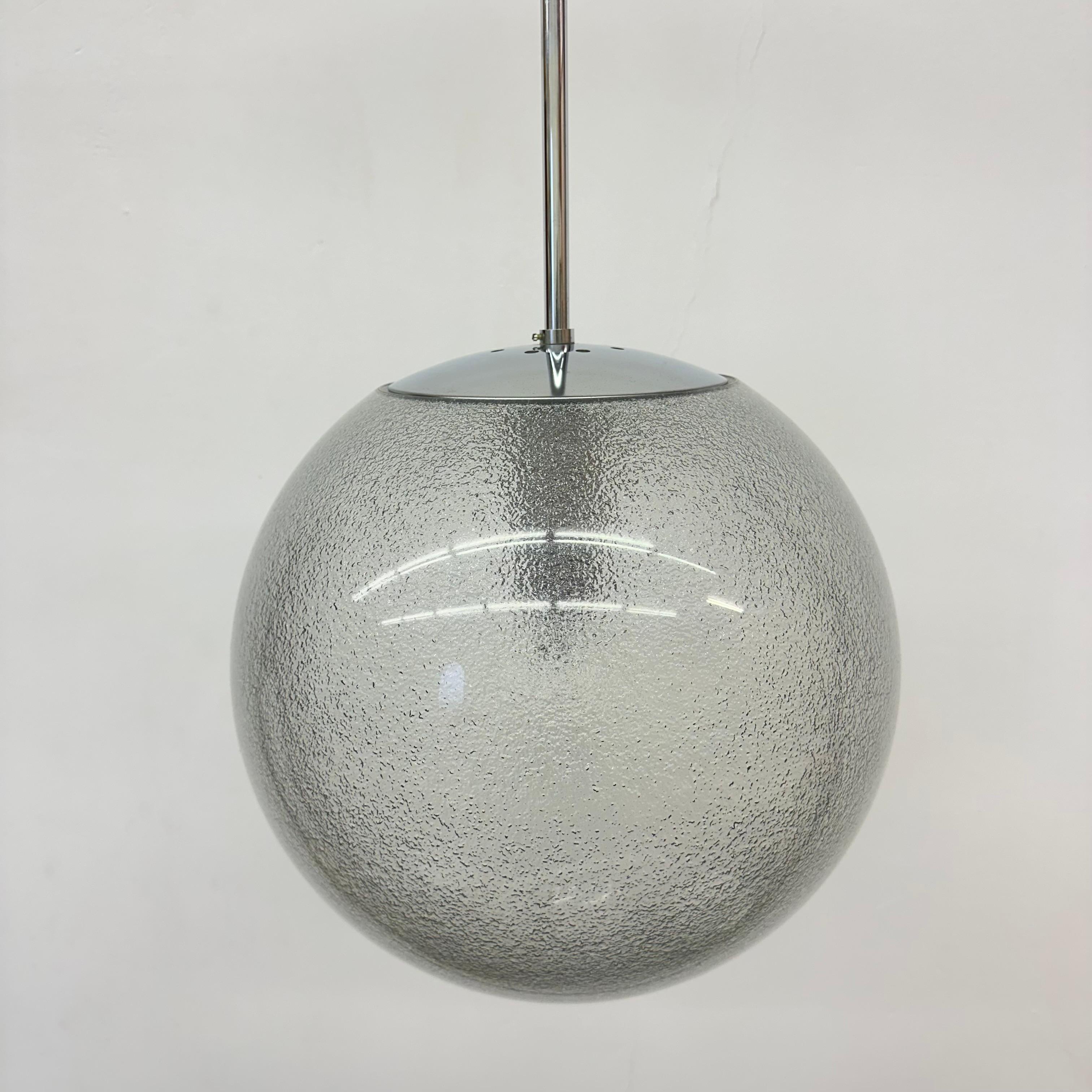 Lampada a sospensione Glashütte Limburg , anni '70 in vendita 5