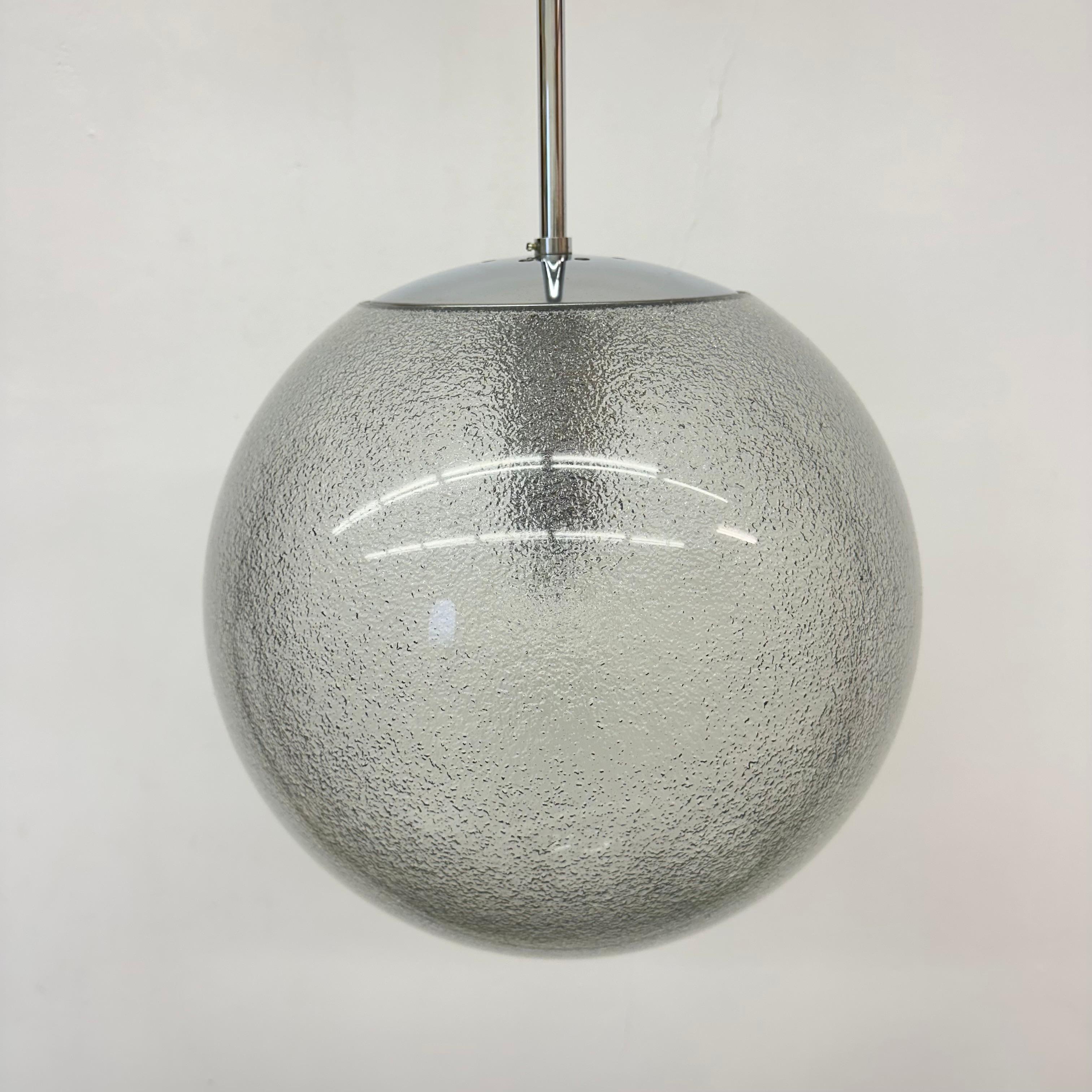 Lampada a sospensione Glashütte Limburg , anni '70 in vendita 6
