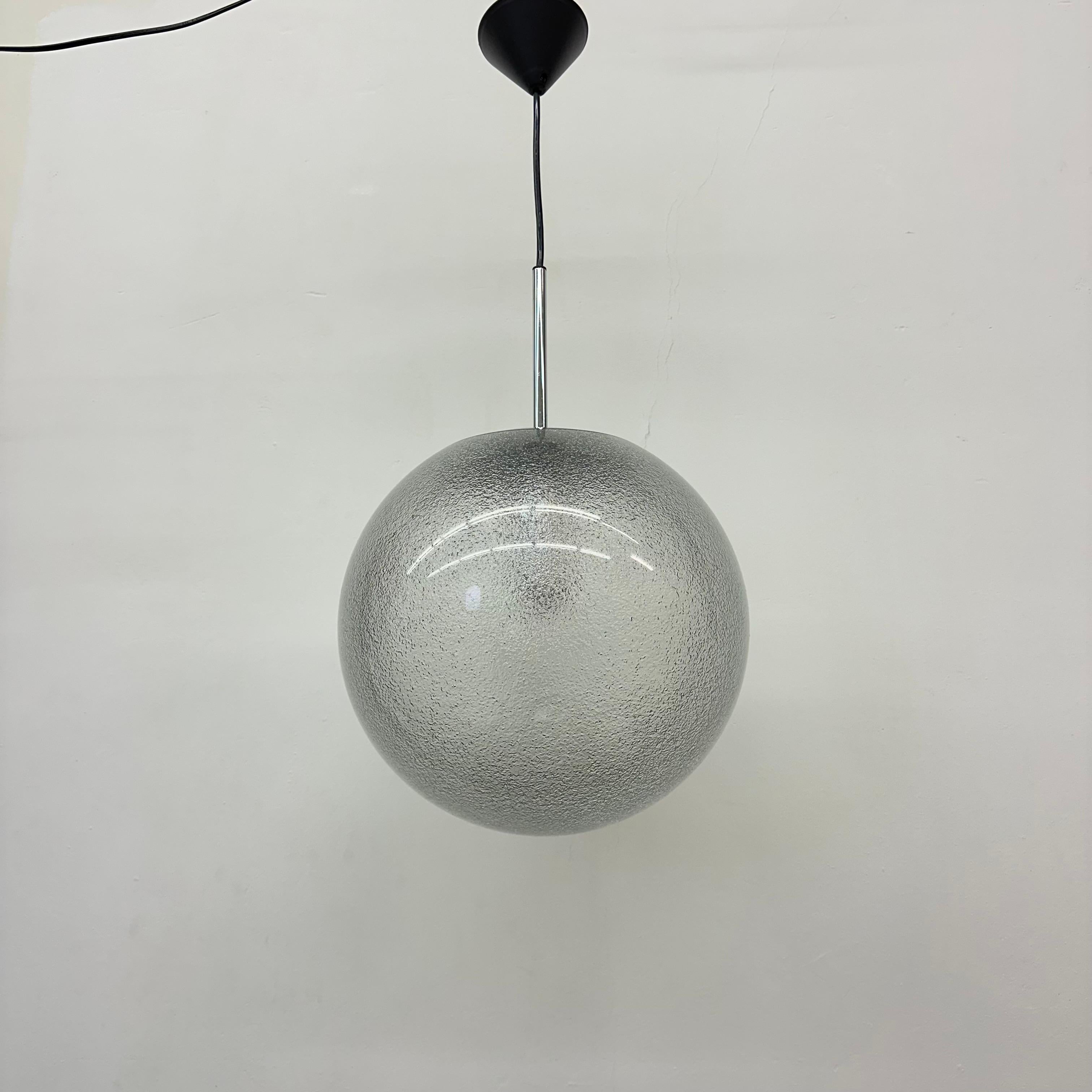Lampada a sospensione Glashütte Limburg , anni '70 In condizioni buone in vendita a Delft, NL