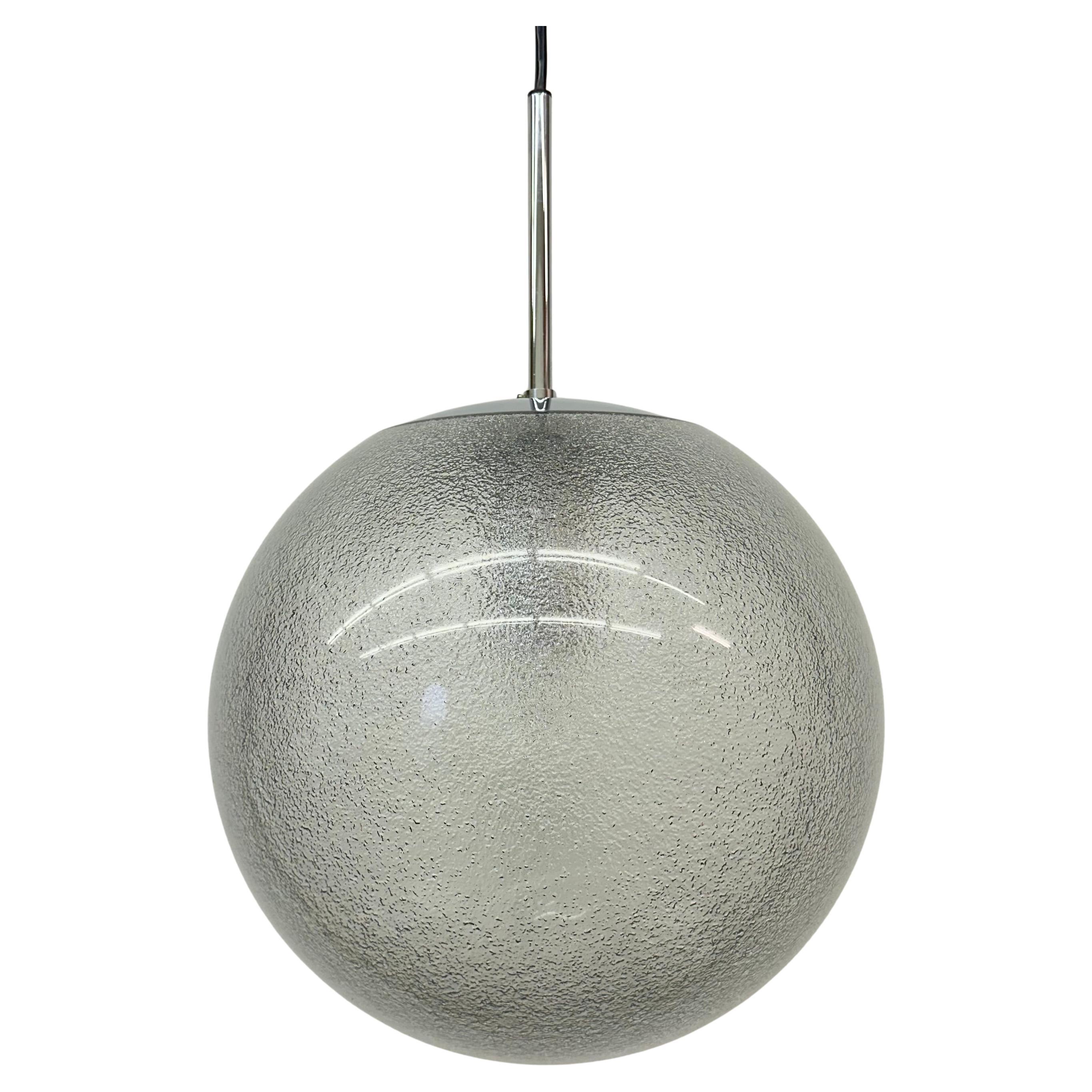 Limburg Glashütte hanging lamp , 1970s