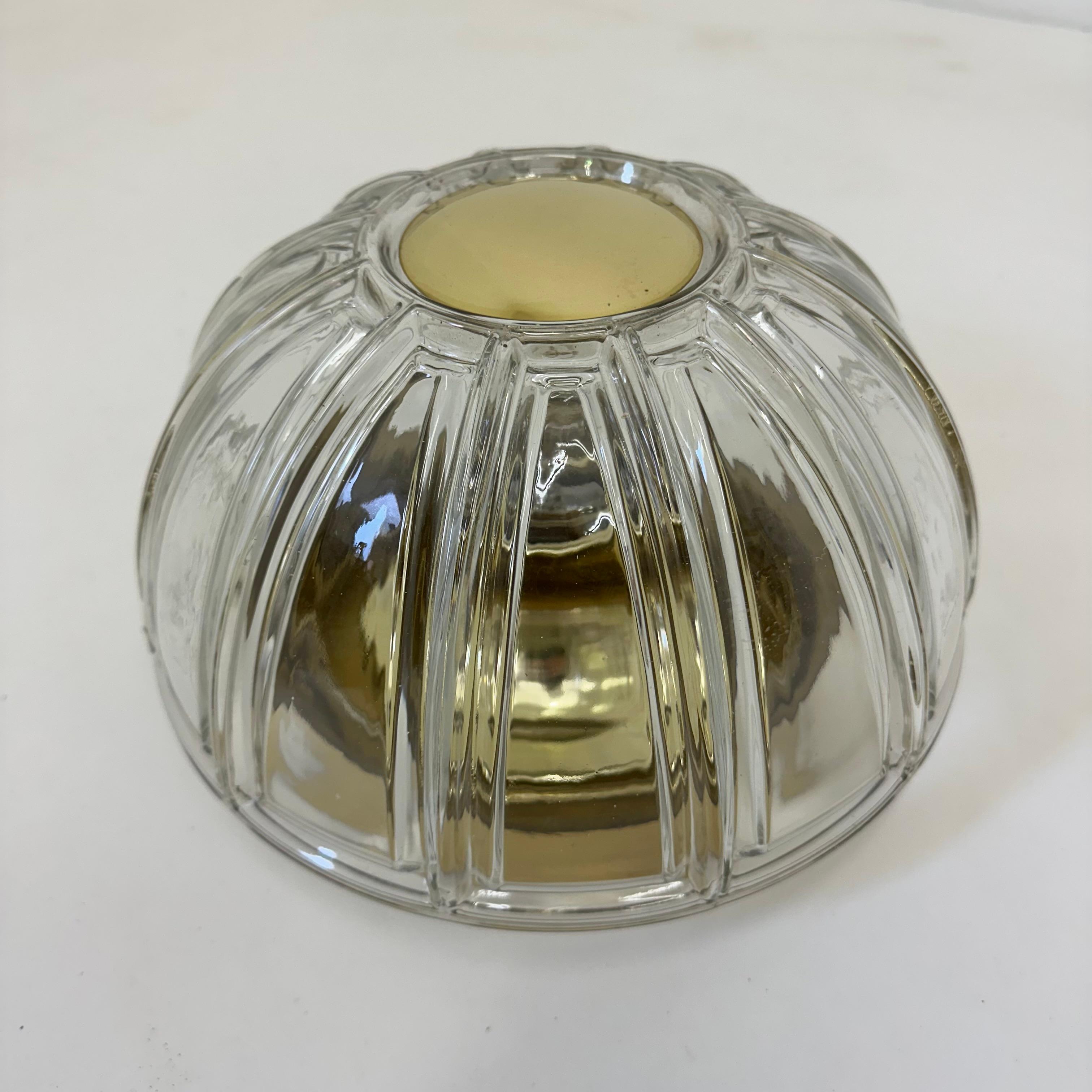 Limburg Glashutte sconce wall / ceiling lamp, 1970’s For Sale 3