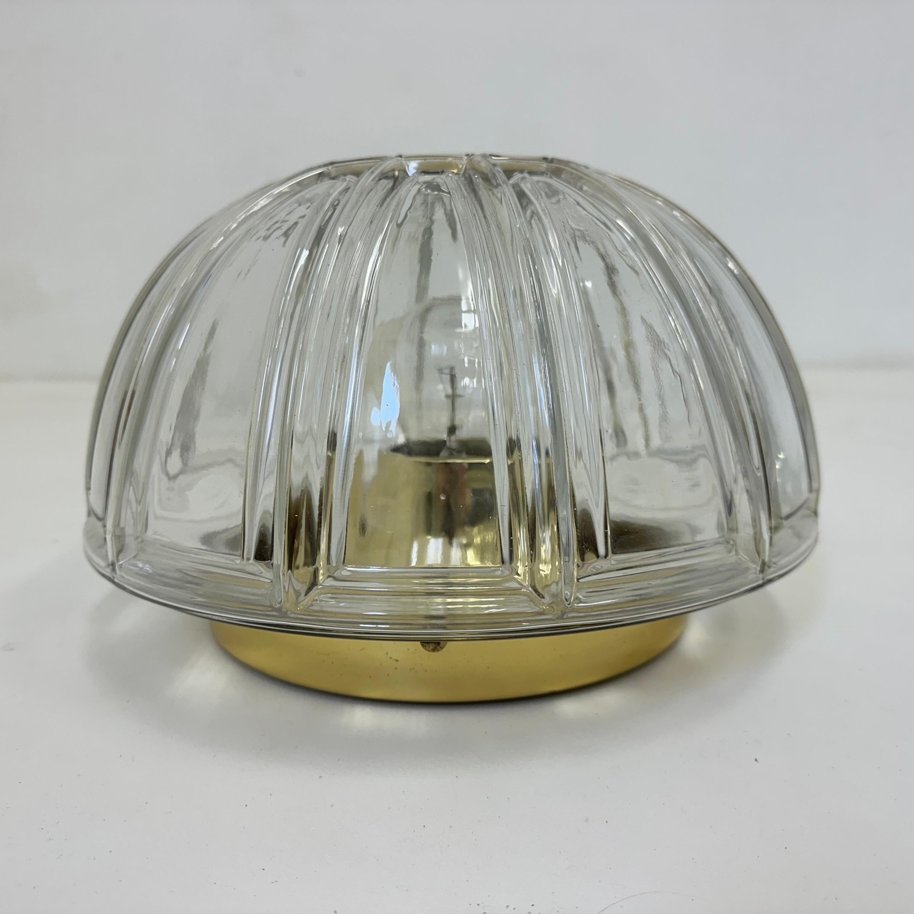 Limburg Glashutte sconce wall / ceiling lamp, 1970’s For Sale 5