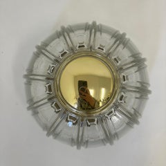 Limburg Glashutte sconce wall / ceiling lamp, 1970’s