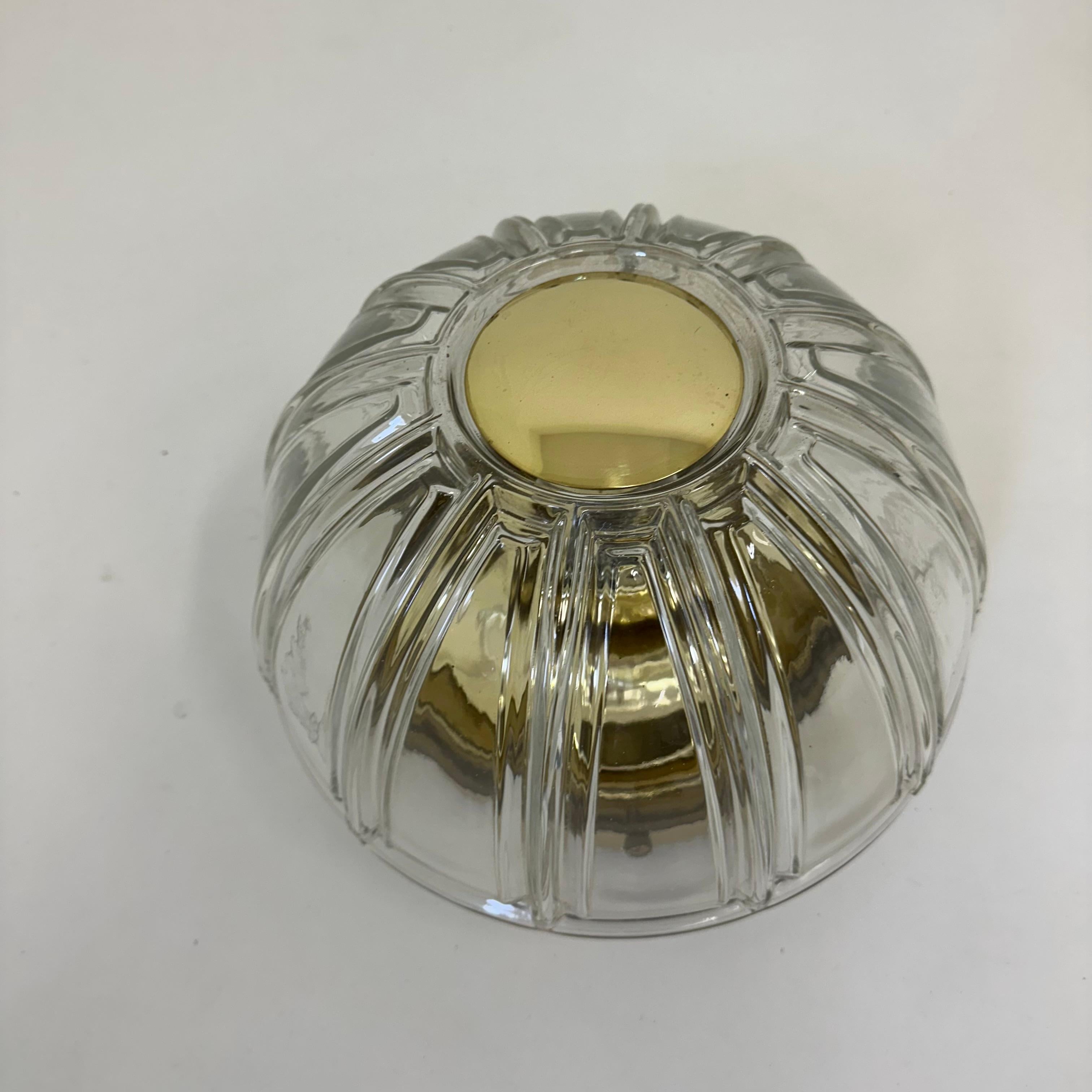 Mid-Century Modern Limburg Glashutte sconce wall / ceiling lamp, 1970’s For Sale