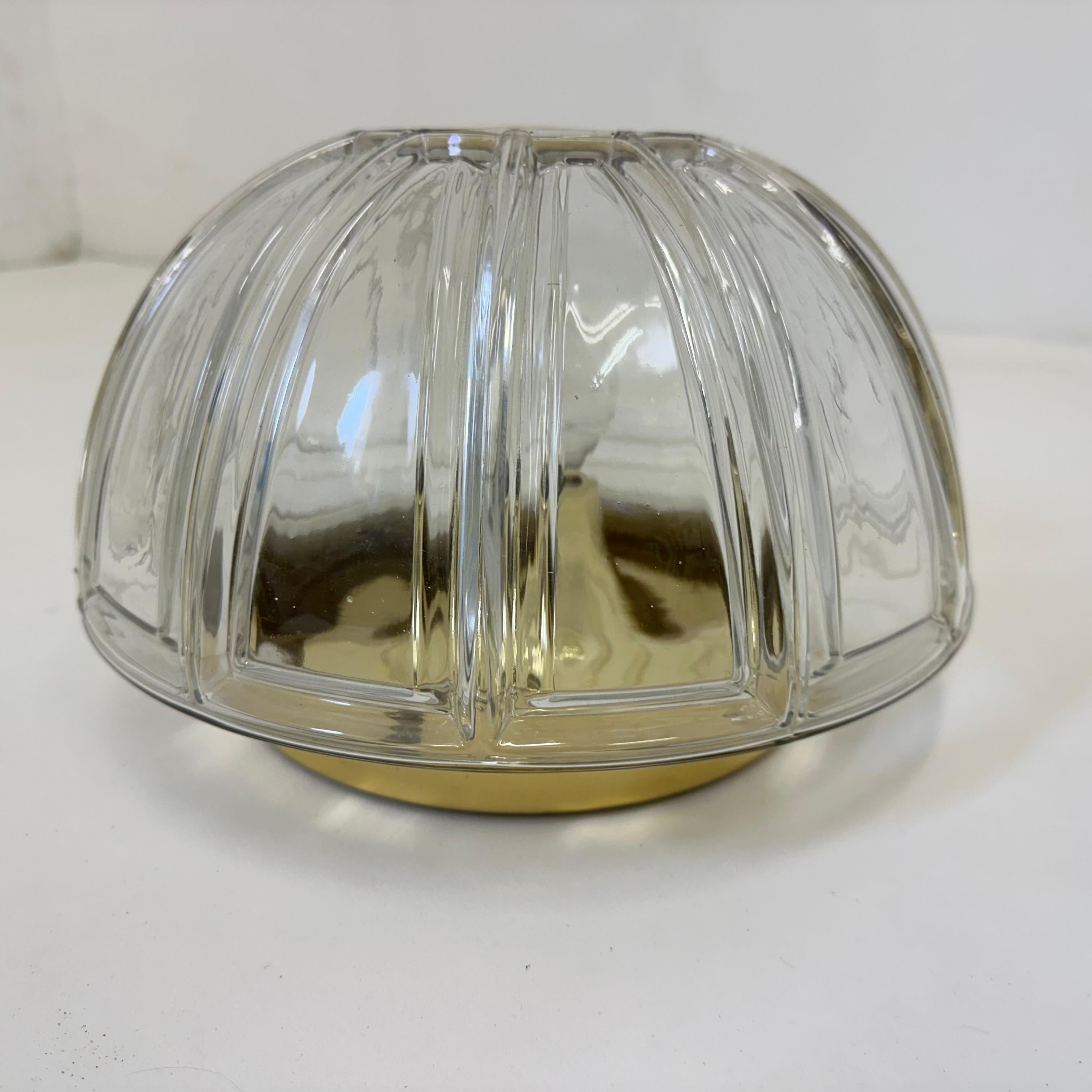 Limburg Glashutte sconce wall / ceiling lamp, 1970’s For Sale 1