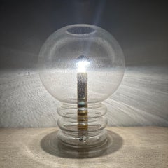 Limburg glashütte table lamp , 1970s