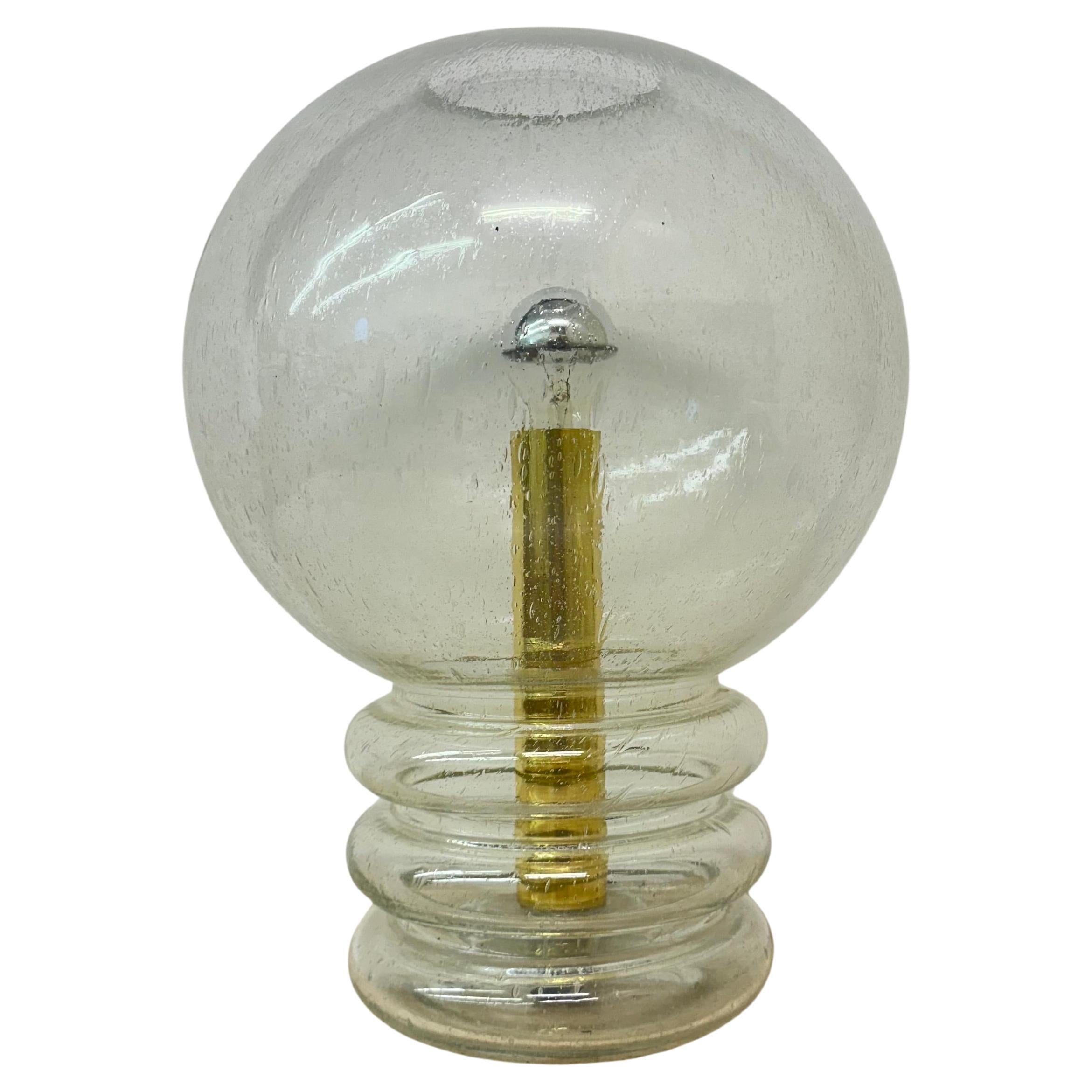 Lampada da tavolo Glashütte Limburg , anni '70