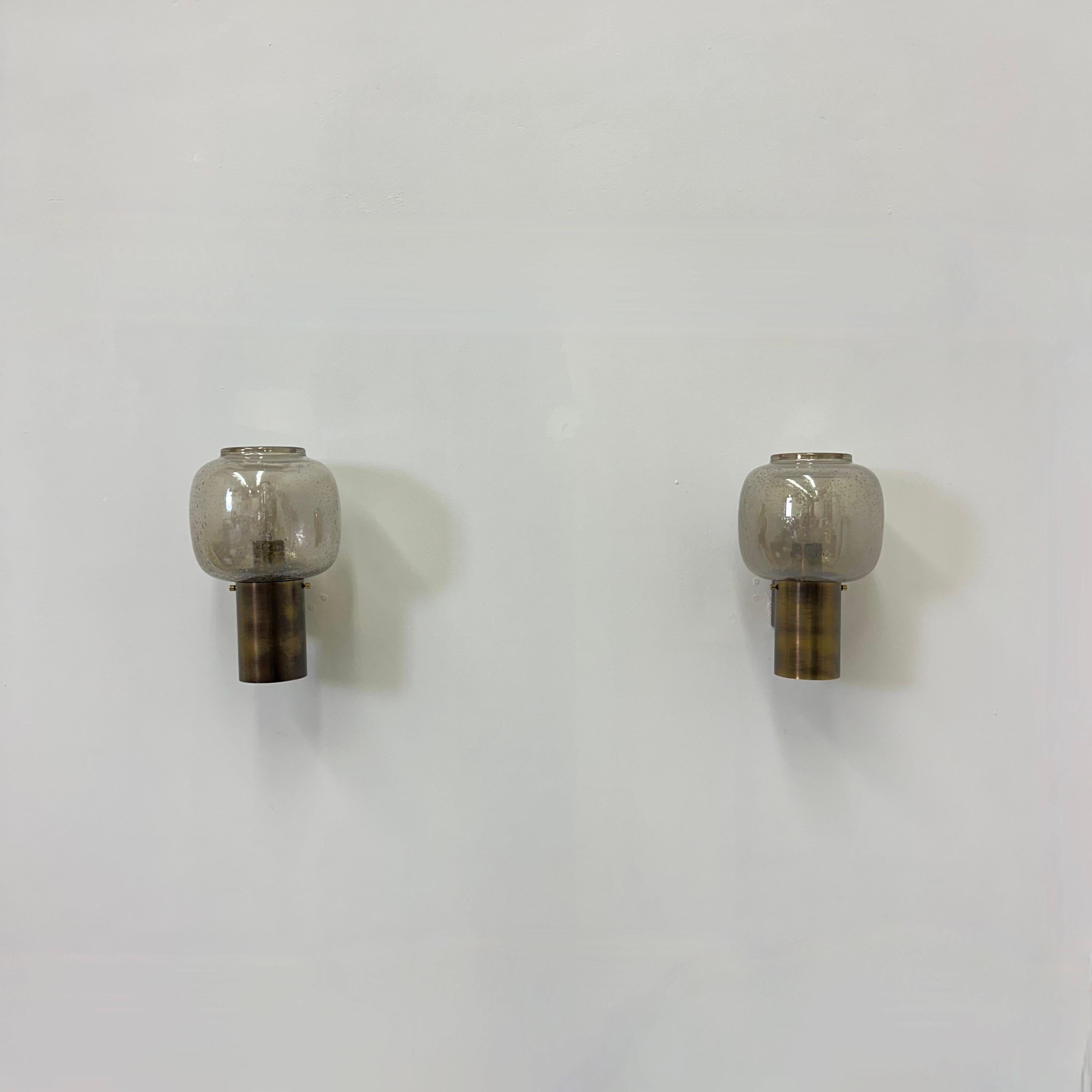 Lámparas de pared Limburg Glashutte , años 70 en venta 1