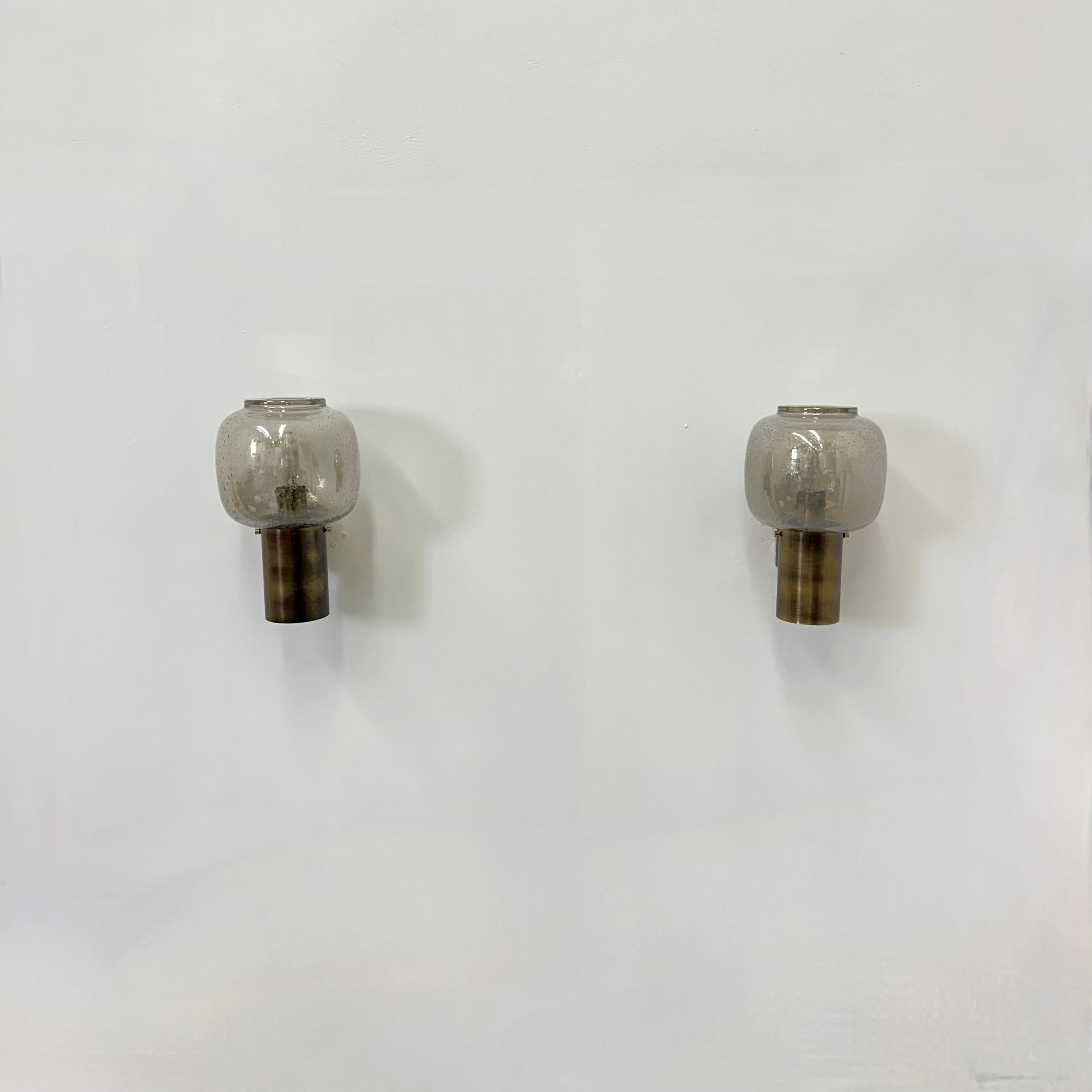 Lámparas de pared Limburg Glashutte , años 70 en venta 2