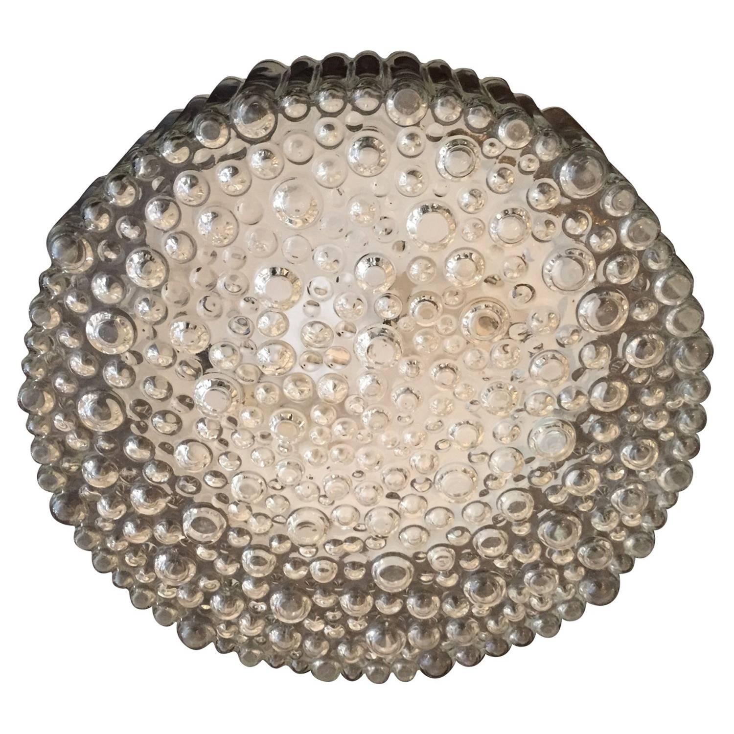 Limburg Glass Bubble Light  For Sale