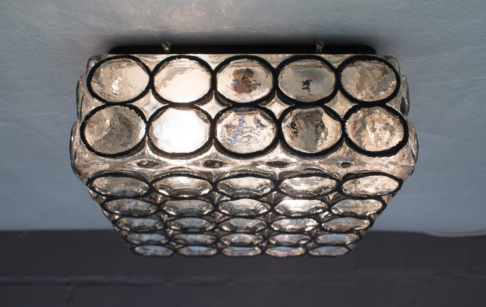 large square flush mount ceiling light