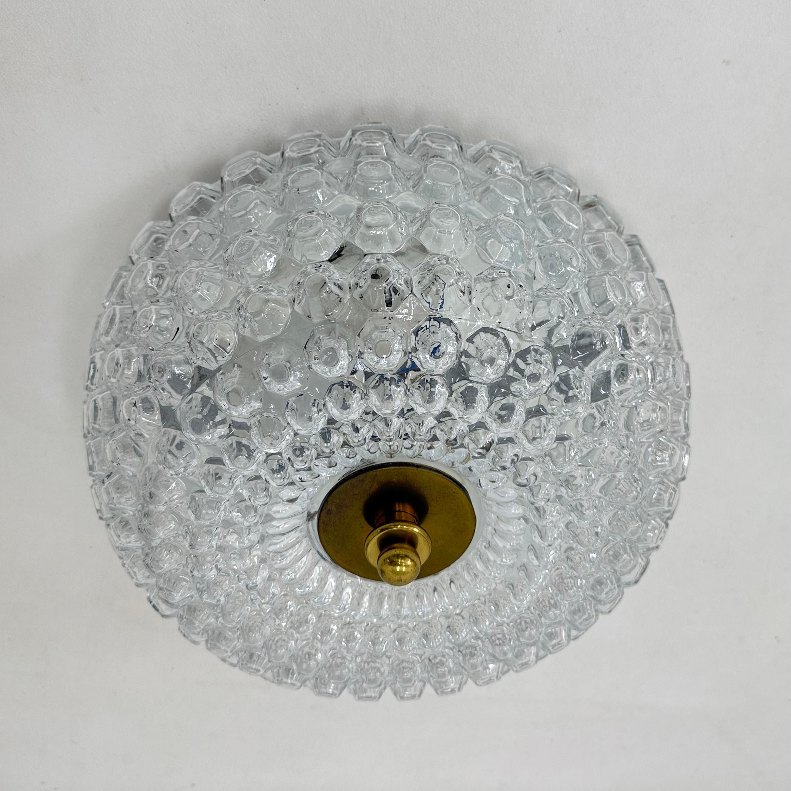 Limburg Limburg Glashütte ceiling lamp , 1970s For Sale 8
