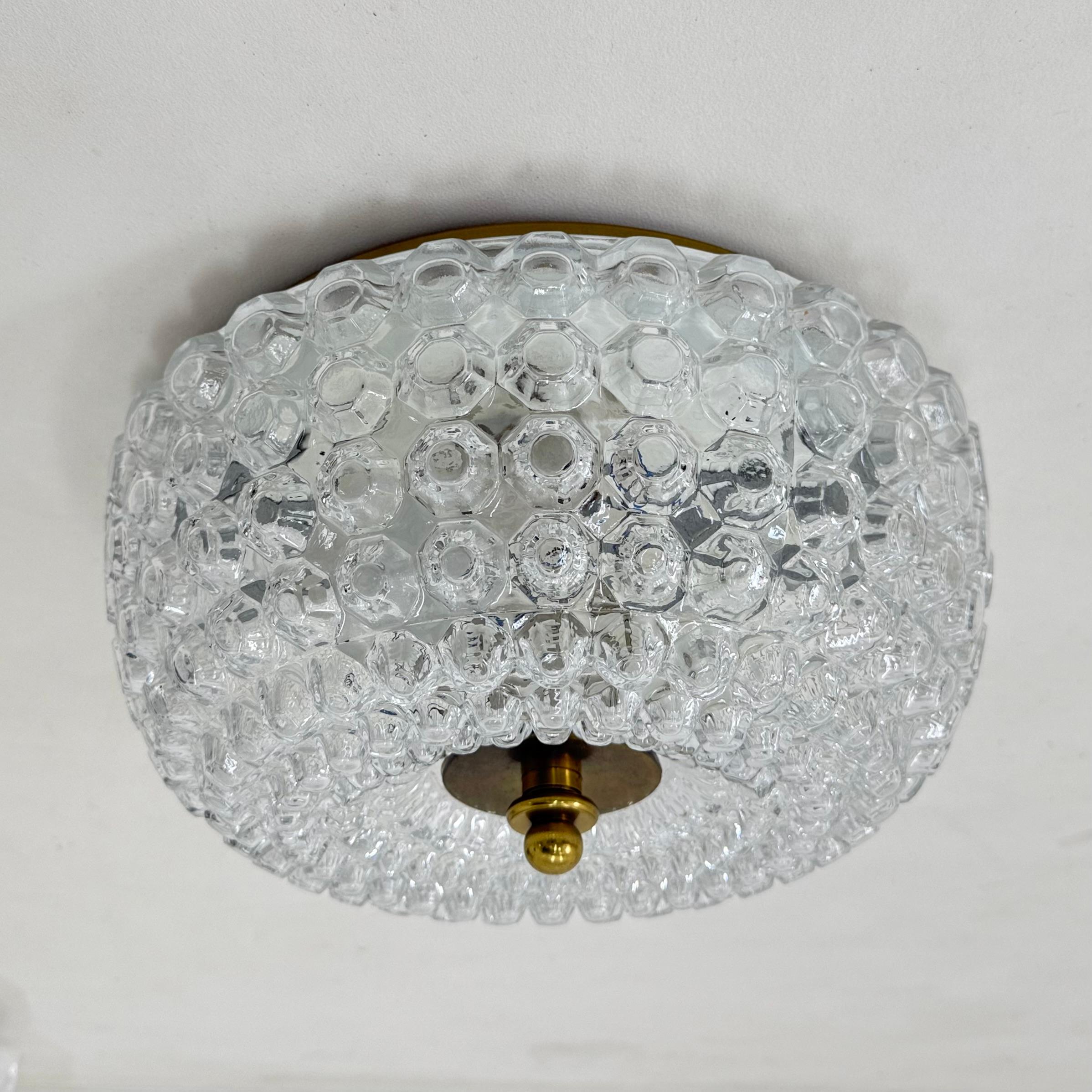 Limburg Limburg Glashütte ceiling lamp , 1970s For Sale 3