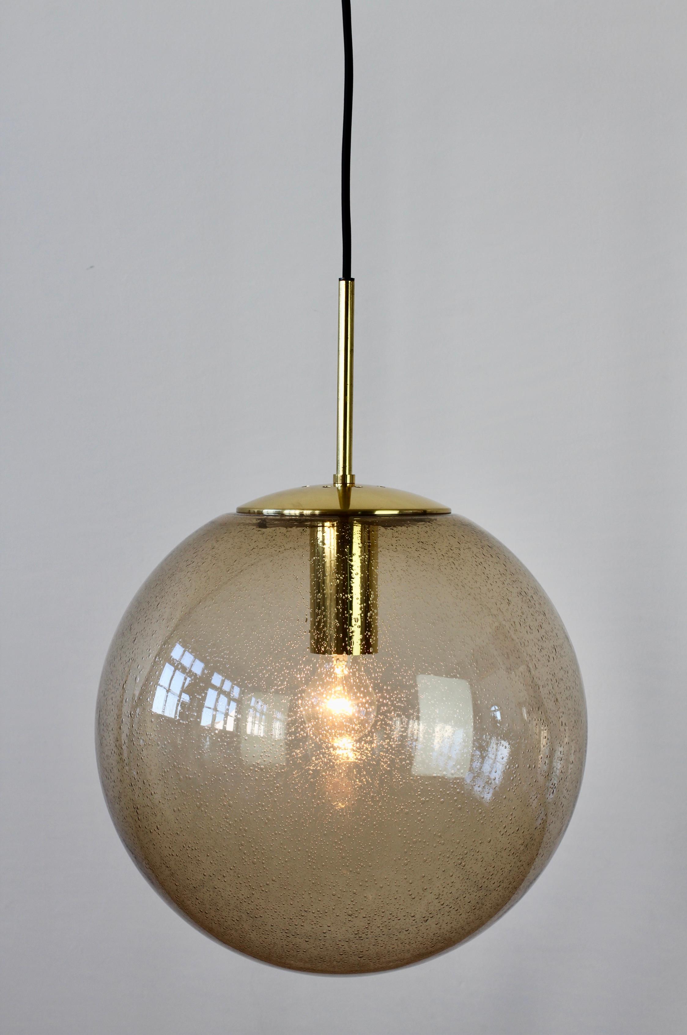 tinted glass pendant light