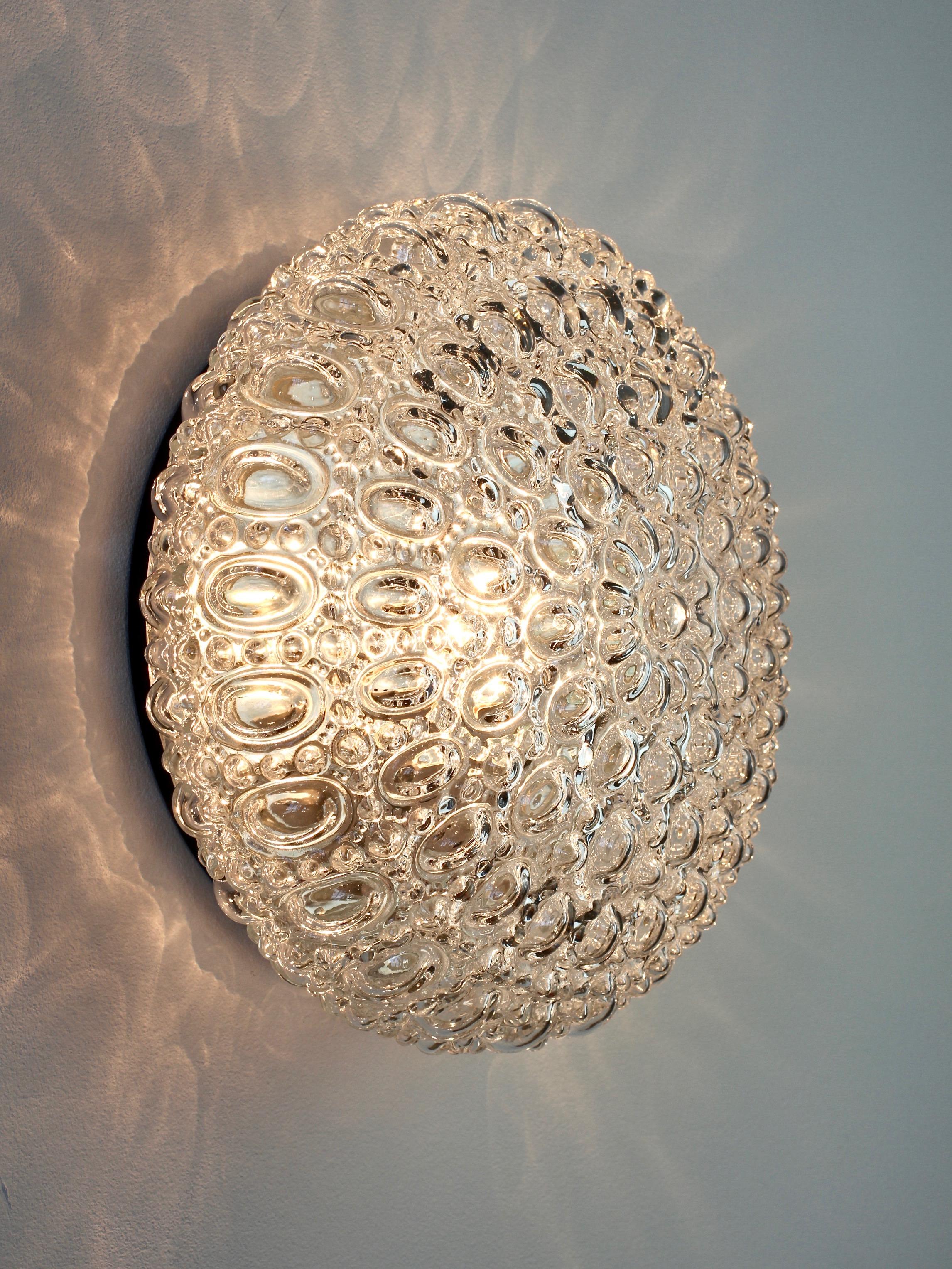 flush mount ceiling light bubble glass