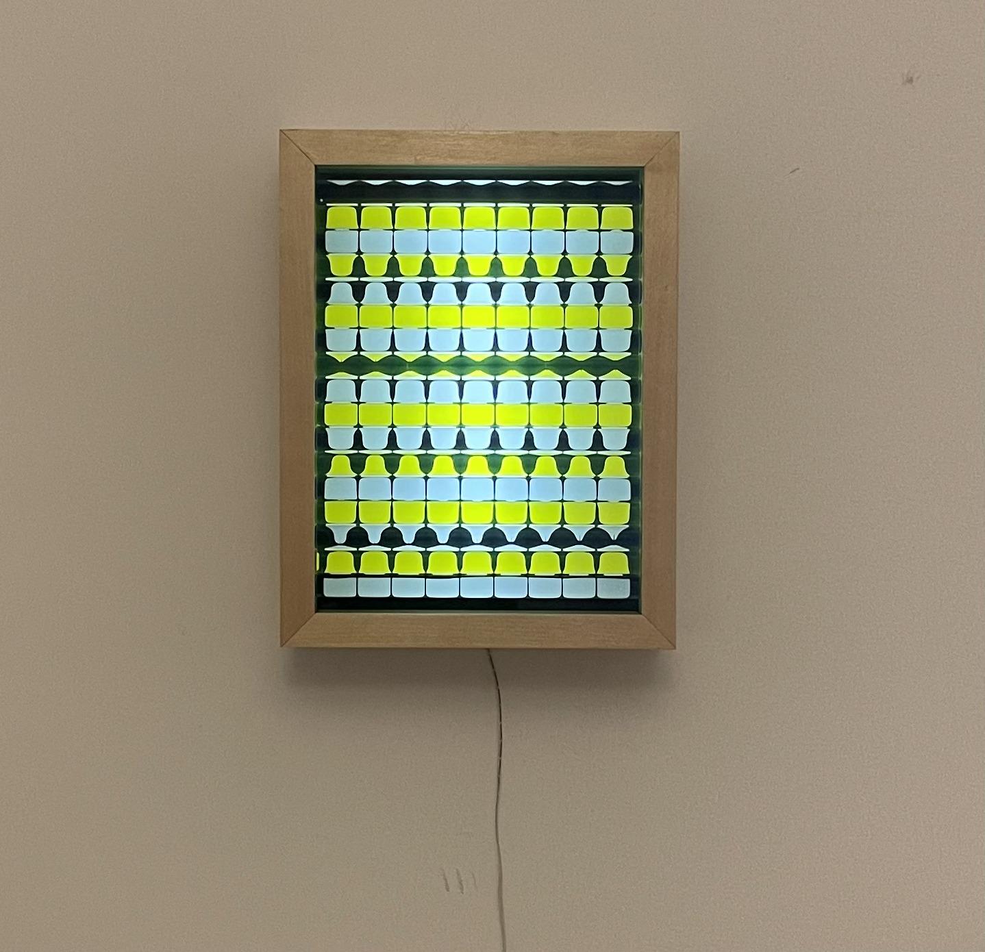 Postmoderne Sculpture lumineuse cinétique Limbus de Studio Lampent en vente