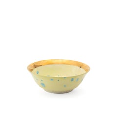 Lime Gold Small Salad Bowl