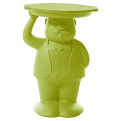 Lime Green Ambrogio Side Table by Favaretto&Partners
