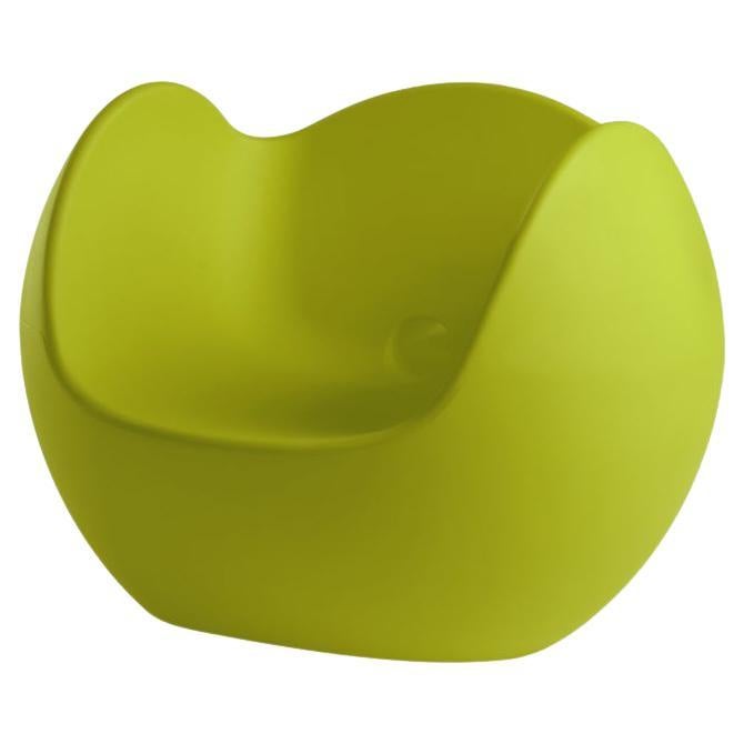 Schaukelsessel in Limonengrün mit Blättern von Karim Rashid im Angebot