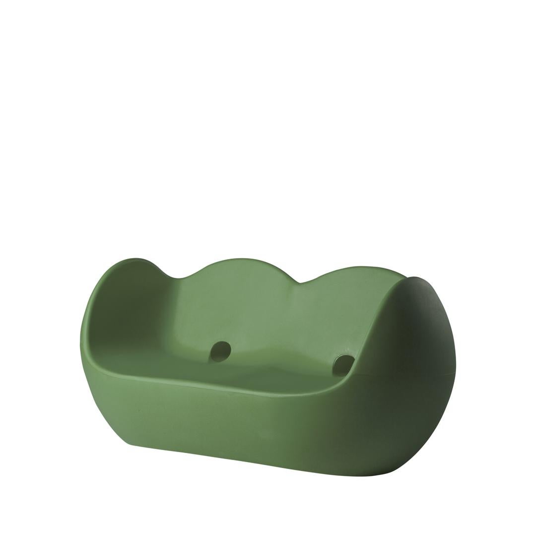 Divano a dondolo Blossy verde lime di Karim Rashid in vendita 3