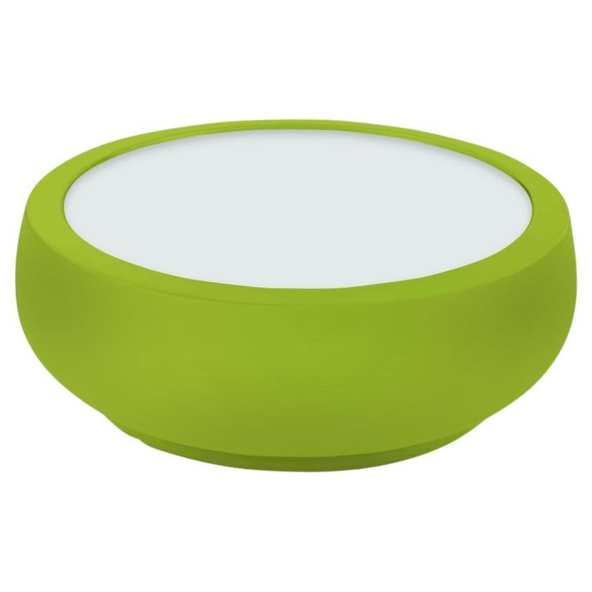 Table basse chubby vert citron par Marcel Wanders en vente